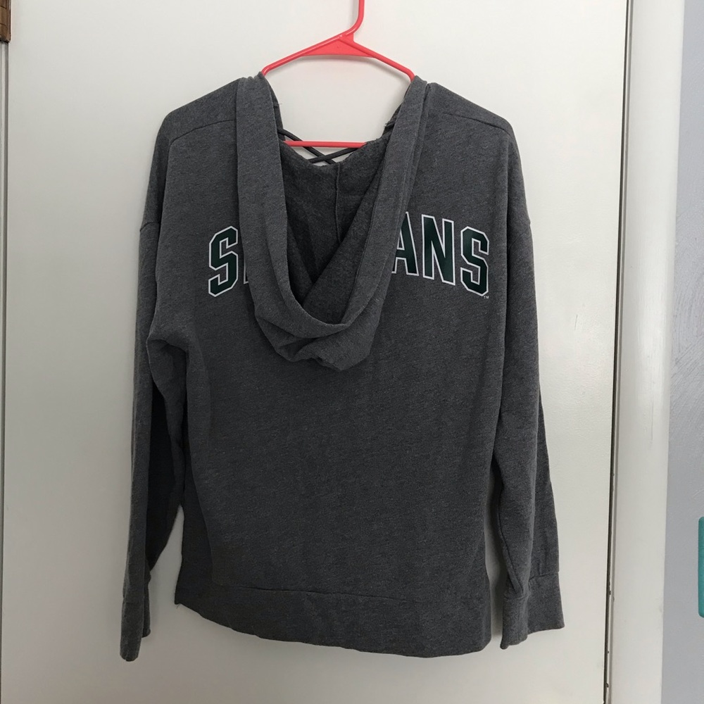 PINK Michigan State Spartans Hoodie - Picture 2 of 4